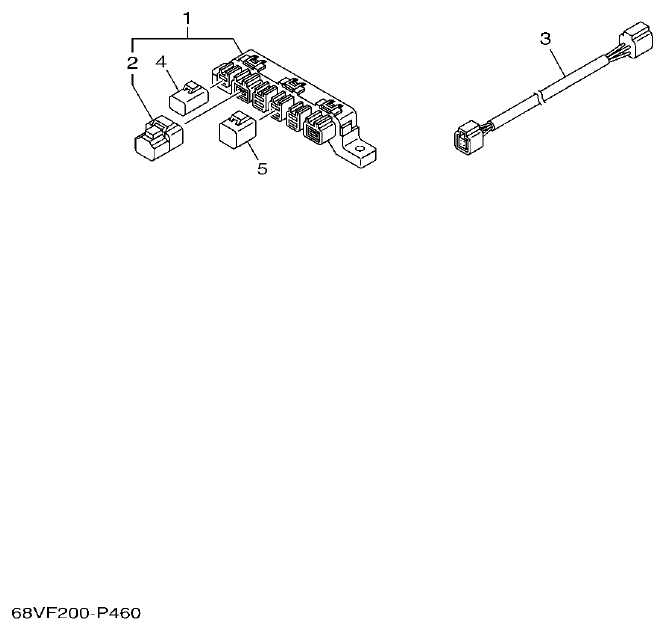 Yamaha F130AET, FL130AET OPTIONAL PARTS 7 parts diagram